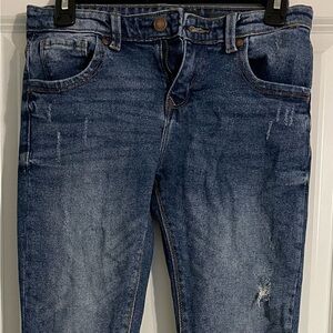 Guess Dark Blue Distressed Skinny Jeans